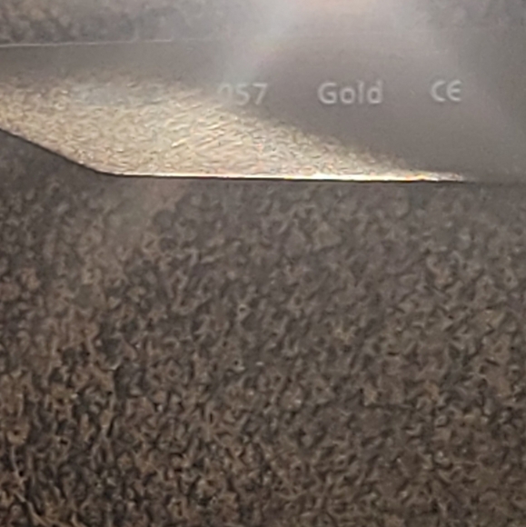 ZILOWARE INVINCILITES zeta z 057 gold eyeglasses frames glasses - Picture 2 of 5